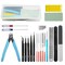 20 PCS Gundam Model Tools Kit Modeler Basic Tools Craft Set Hobby Building Tools Kit for Gundam Car Model Building Repairing and Fixing(I)